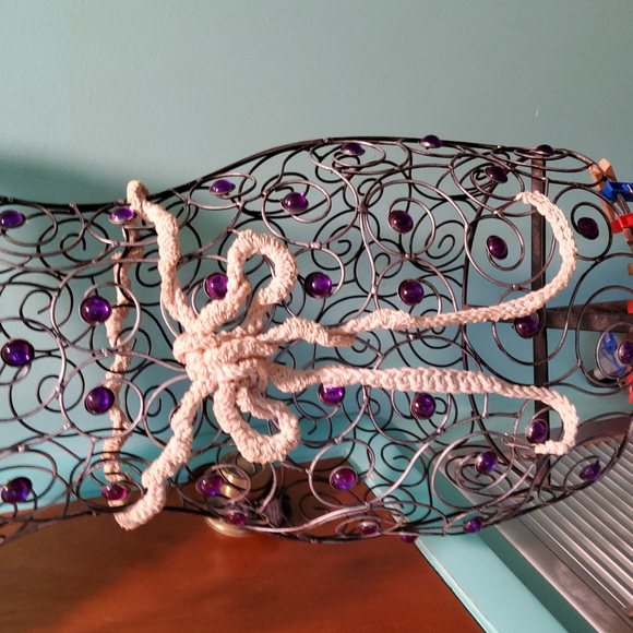 All Twine Clutch w/ Strap/Belt - Picture 7 of 7